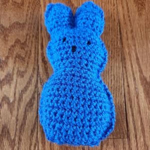 Crochet Blue Bunny Peep